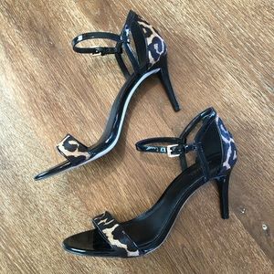 NWOT Michael Kors leopard print patent leather👠